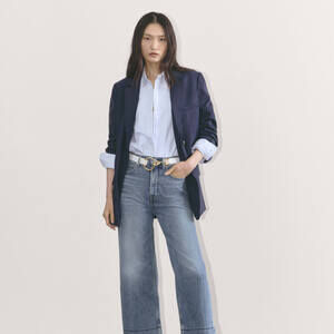 Everlane Women's Way-High® Sailor Jean in Tint Blue, Size 27